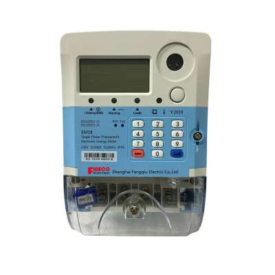 EN50470-3 Class B single phase prepaid digital electric analog energy meter