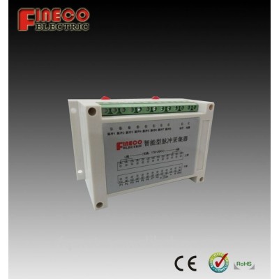 din rail smart pulse collector electrical energy collector electricity data collector