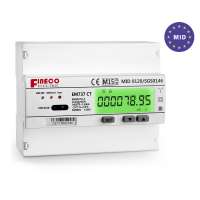 EM737 CT 3*230/400V 1.5(6)A three-phase multi-rate circuit energy meter home